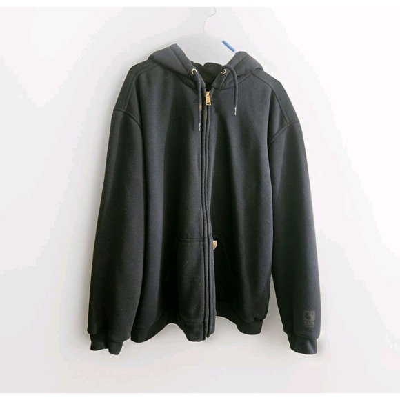 Carhartt  XL Rain Defender  Blue  Zip-Up Hooded Sweatshirt - Picture 1 of 16